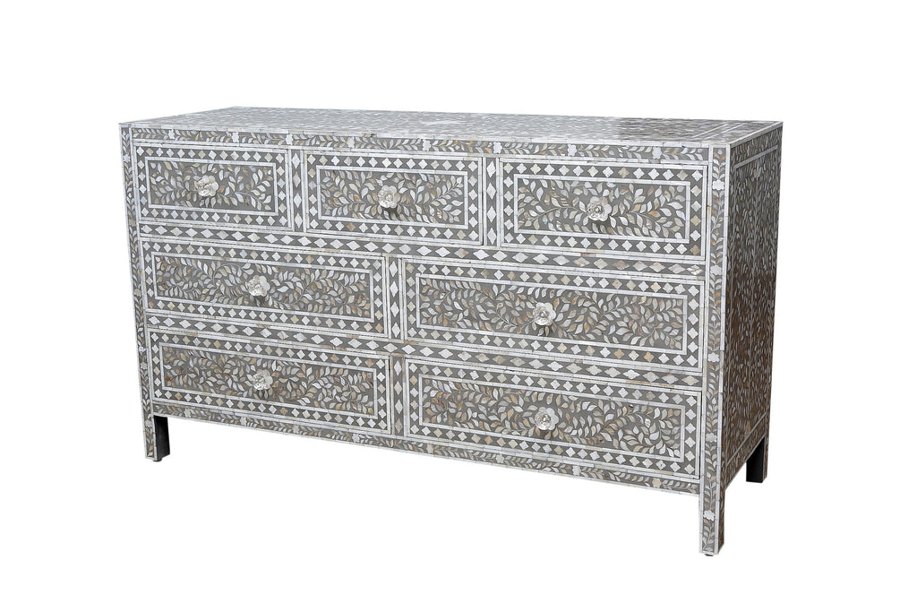 Mother Of Pearl Inlay Dresser