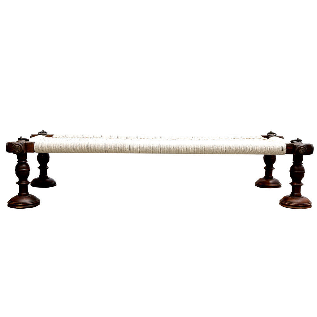 Camapa Charpai Bed w/ Turned Legs