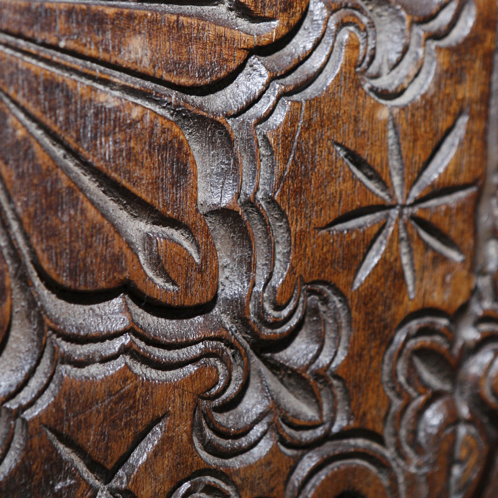 Carved Sahariya Tribal Temple Mirror