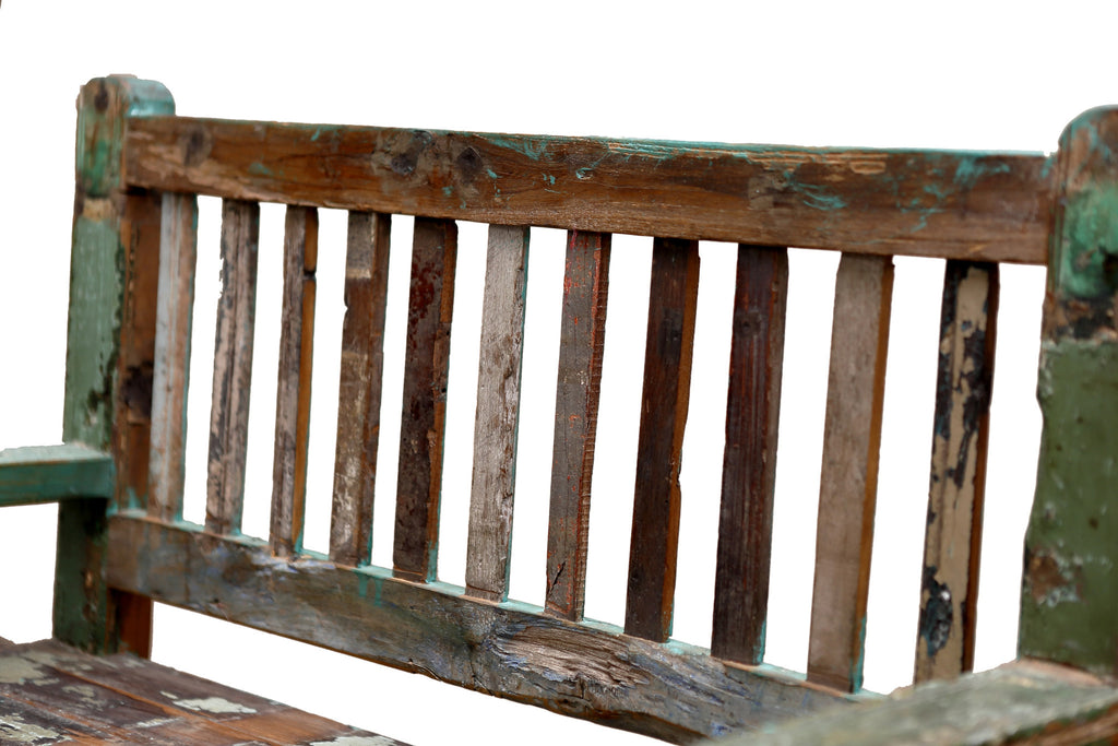 Multicolor Petite Patio Bench