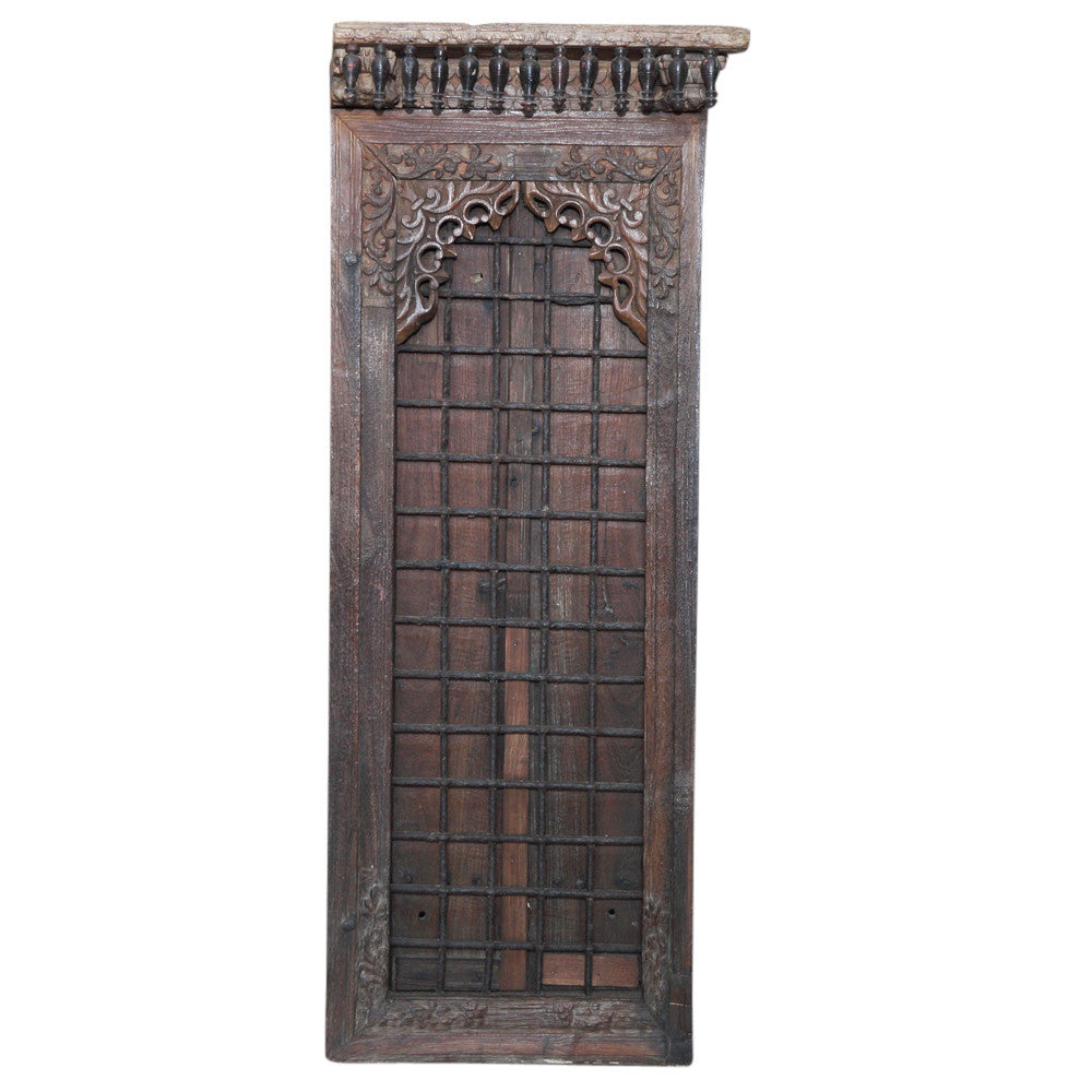 19th C. Thar Indian Spindle Door
