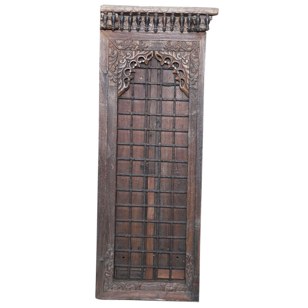 19th C. Thar Indian Spindle Door