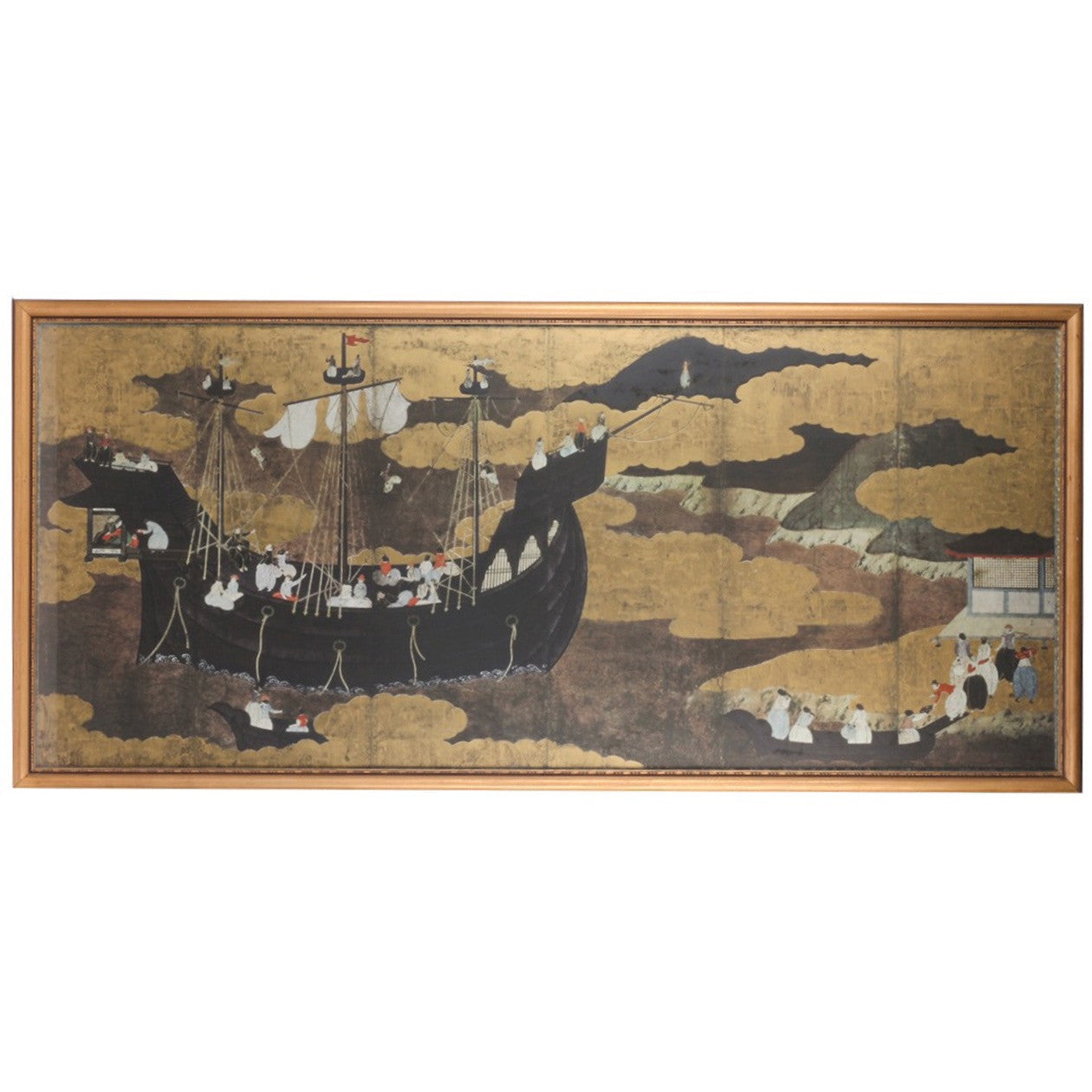 Vivid Japanese Framed Print