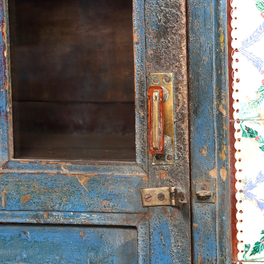 Blue Colonial Tile Sideboard