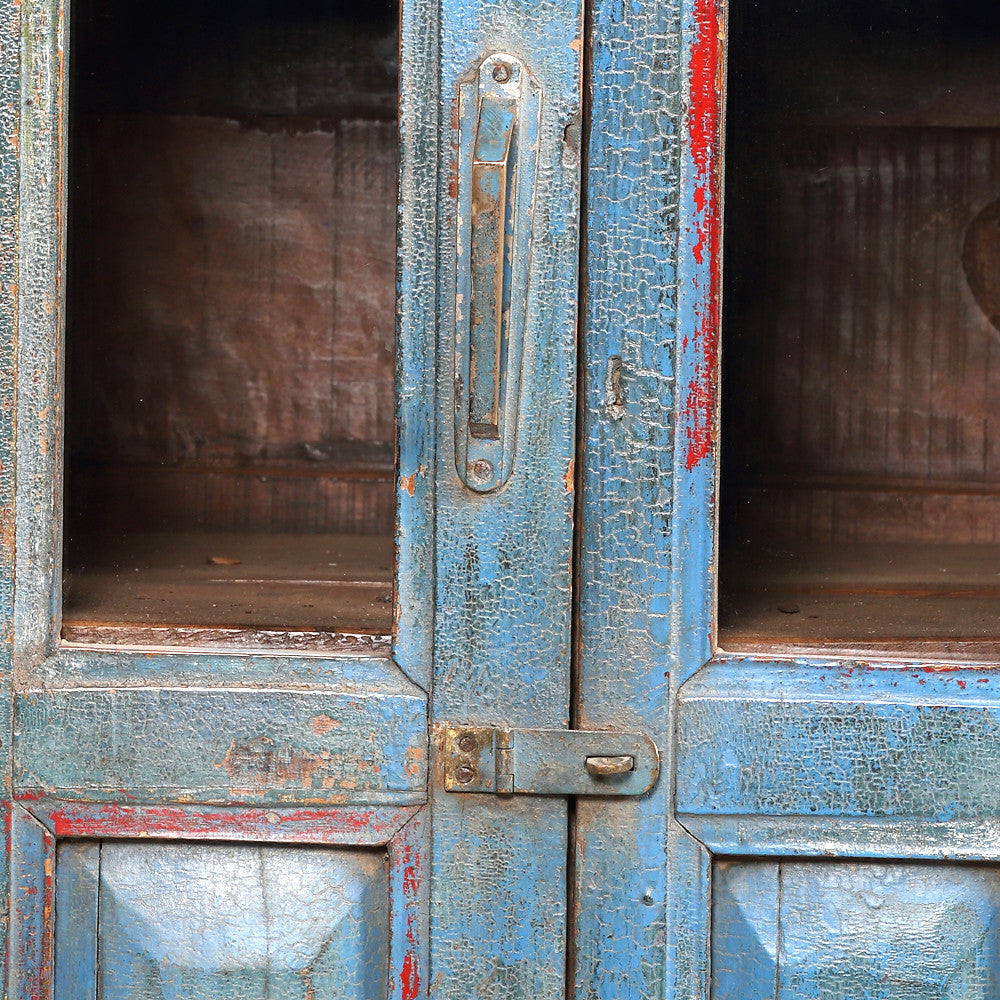 Blue Colonial Tile Sideboard
