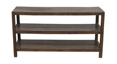 British Colonial Teak Bookshelf
