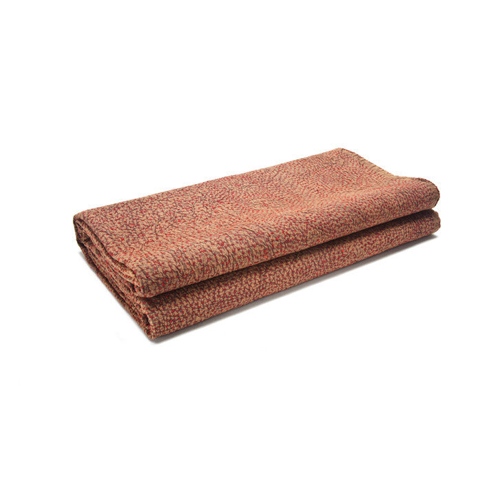 Red stitching on Cafe