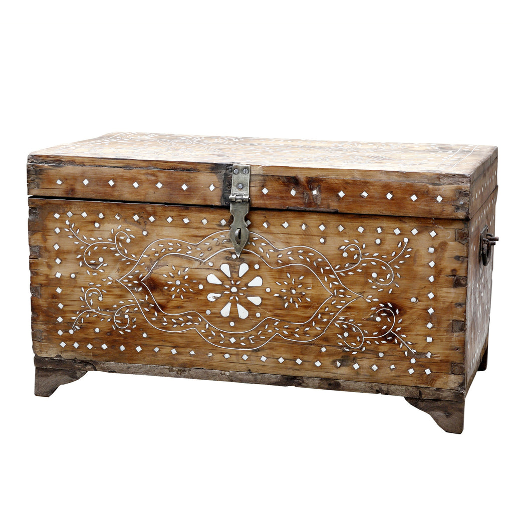 Anglo Indian Bone Inlay Box