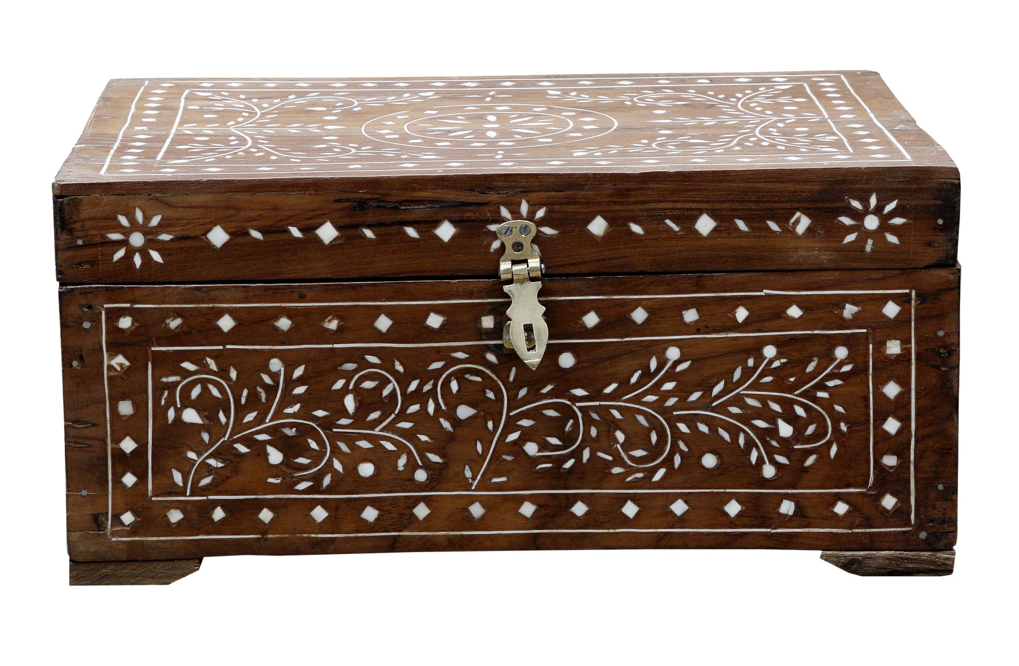 Petite Anglo Indian Bone Inlay Box II