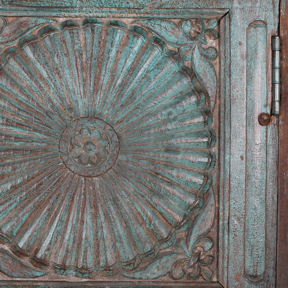 Tall Sunburst Cabinet