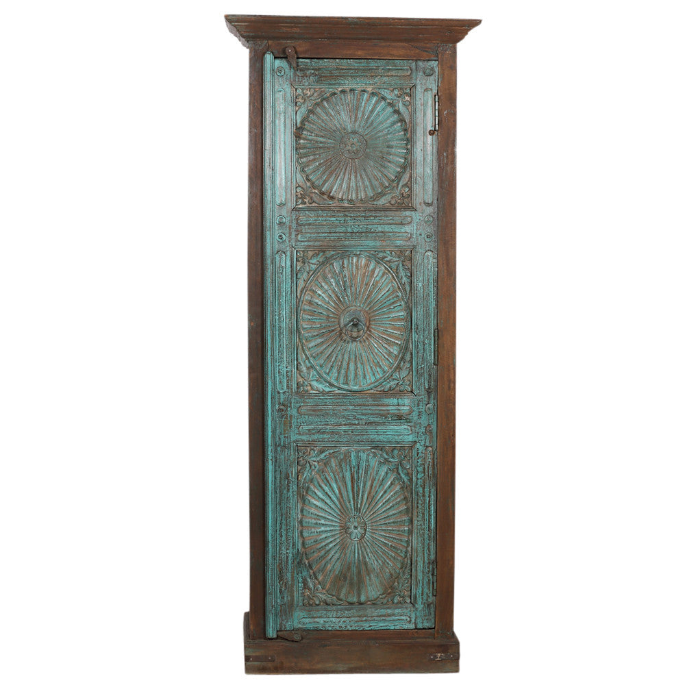 Tall Sunburst Cabinet