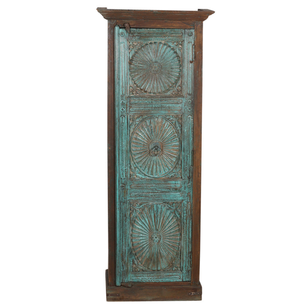 Tall Sunburst Cabinet