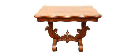 Antique Empire Style Console Table