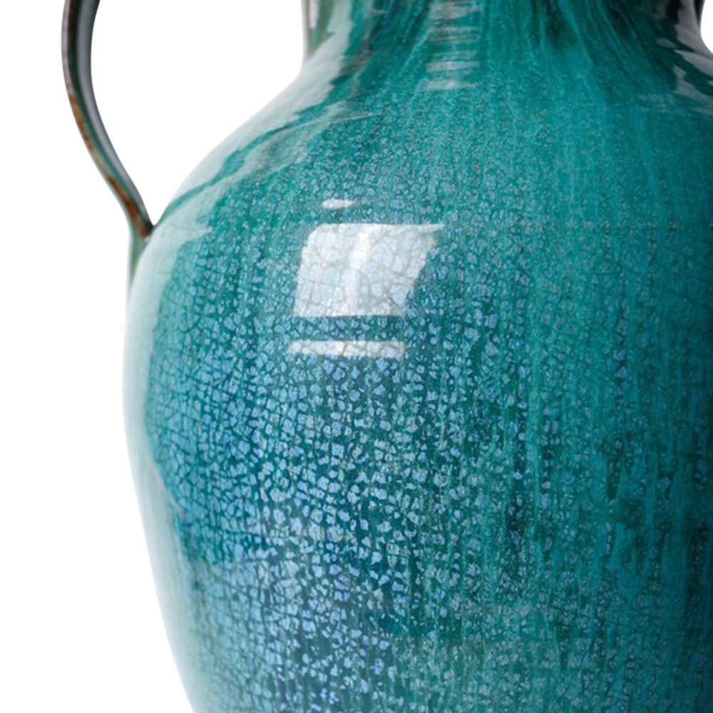 Magnificent Turquoise Galloway Vase
