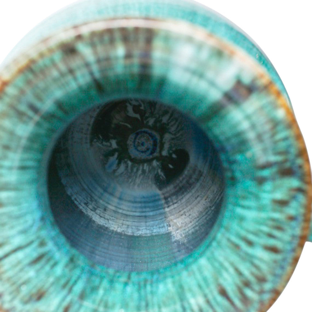 Magnificent Turquoise Galloway Vase