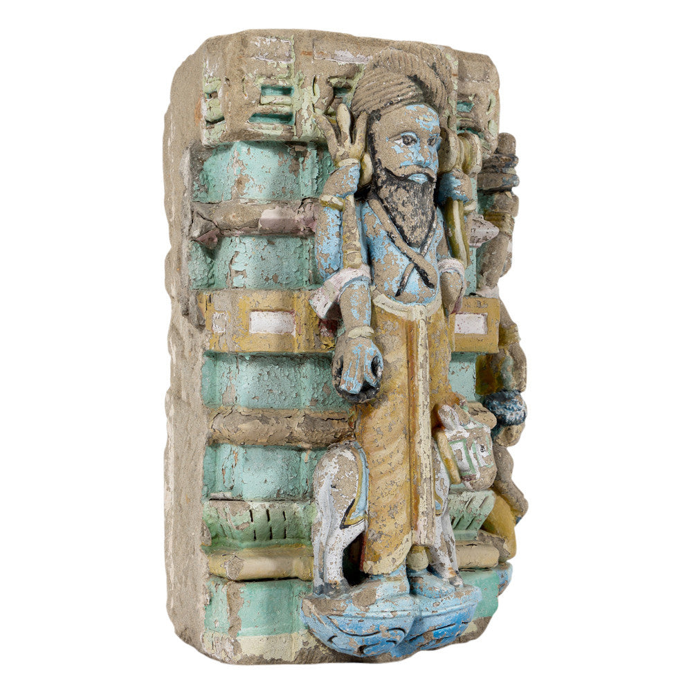 18th Century Stone Temple Carving