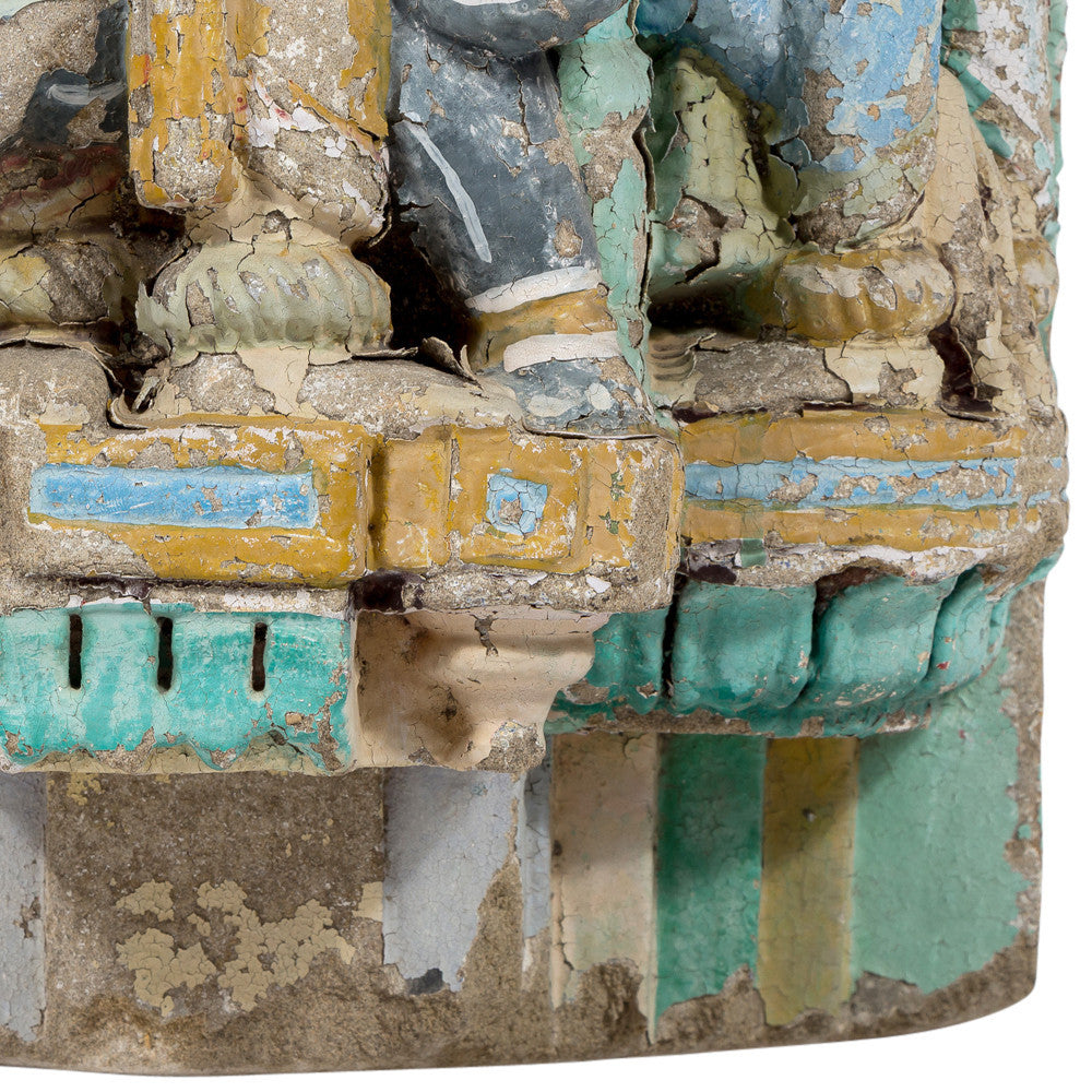 18th Century Stone Temple Carving