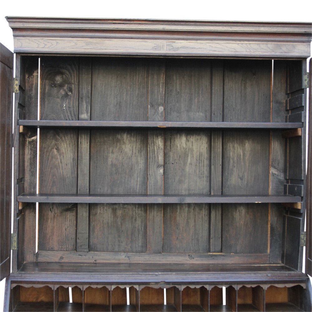 18th Century English Oak Secretary