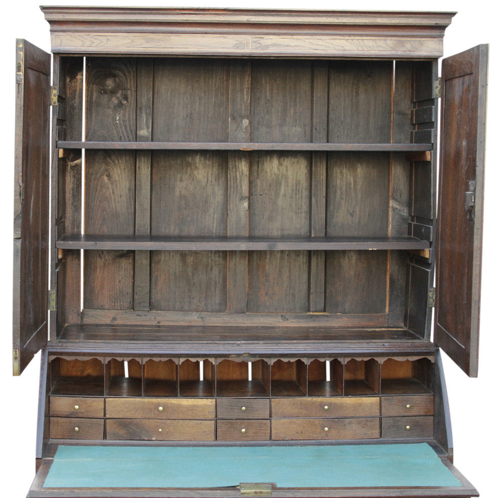 18th Century English Oak Secretary