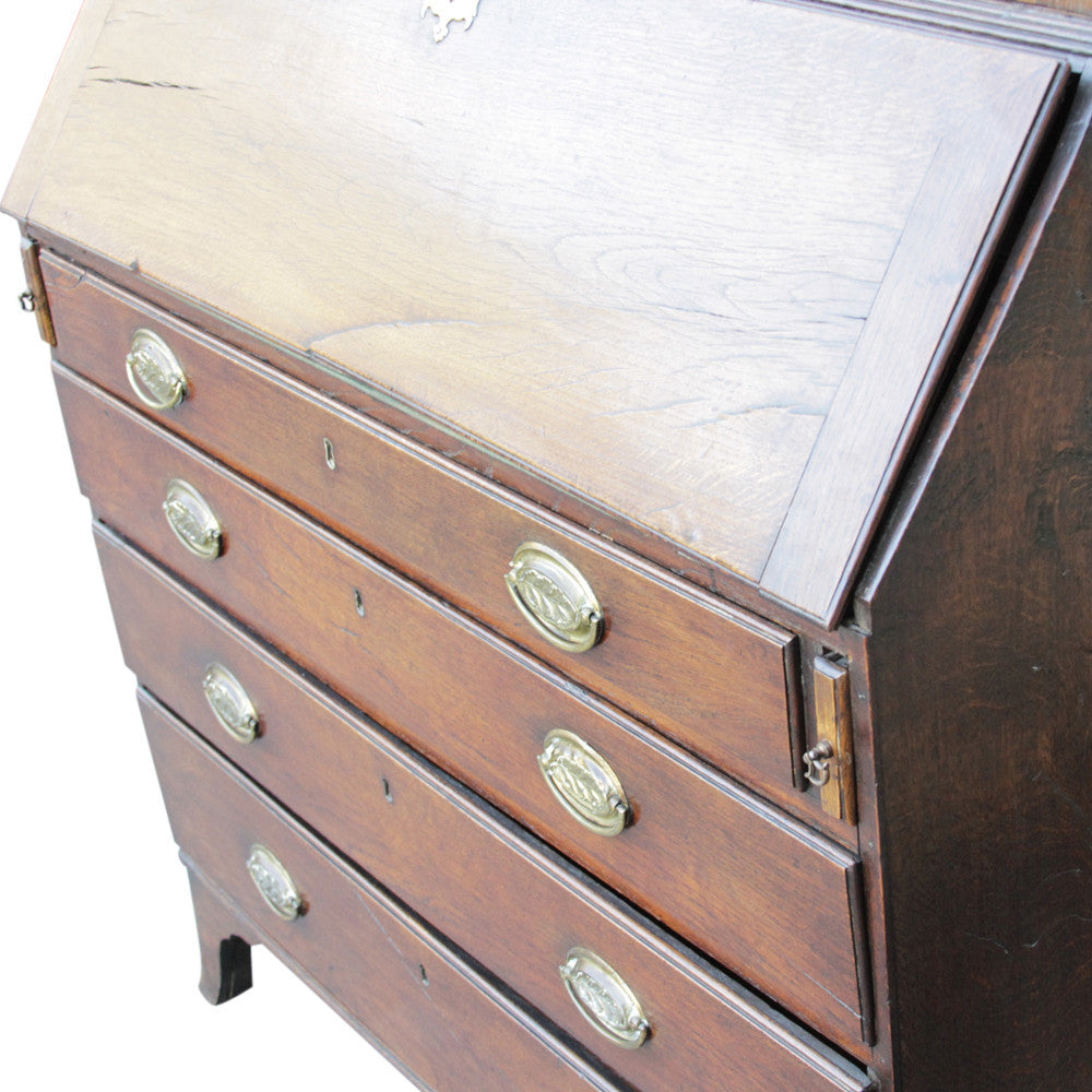 18th Century English Oak Secretary