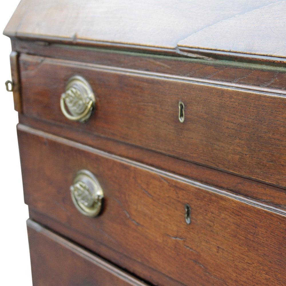 18th Century English Oak Secretary