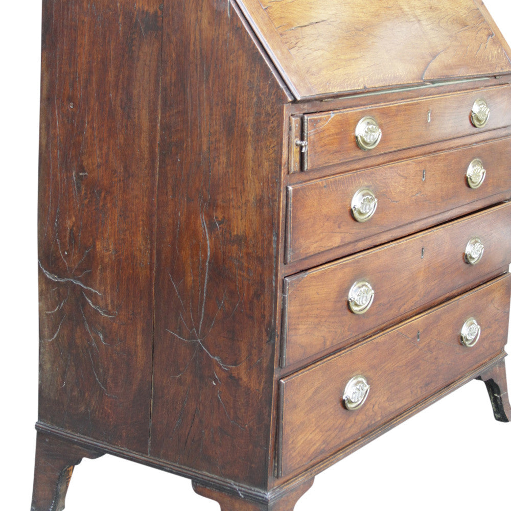 18th Century English Oak Secretary