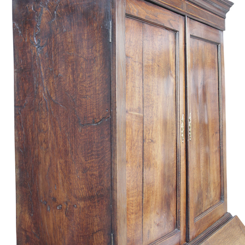 18th Century English Oak Secretary