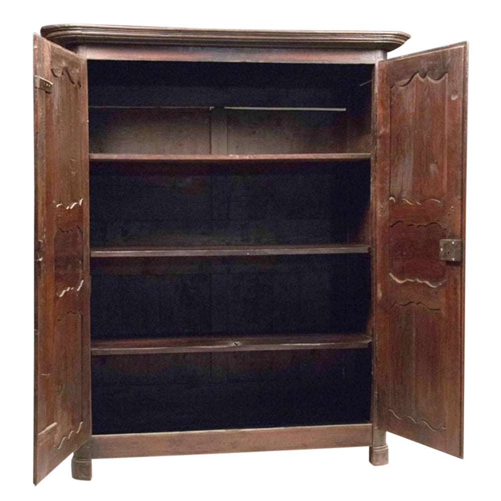 18th Century French Walnut Armoire