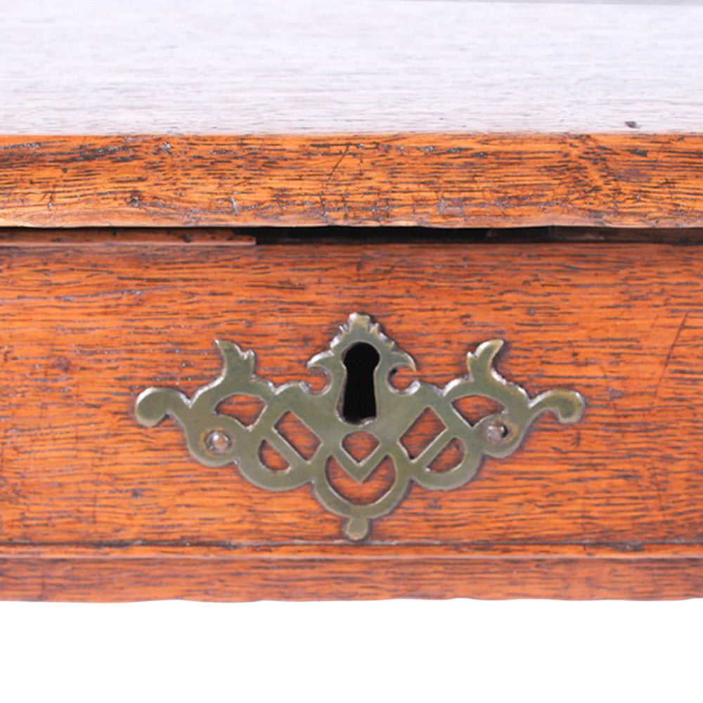 19th Century English Oak Side Table