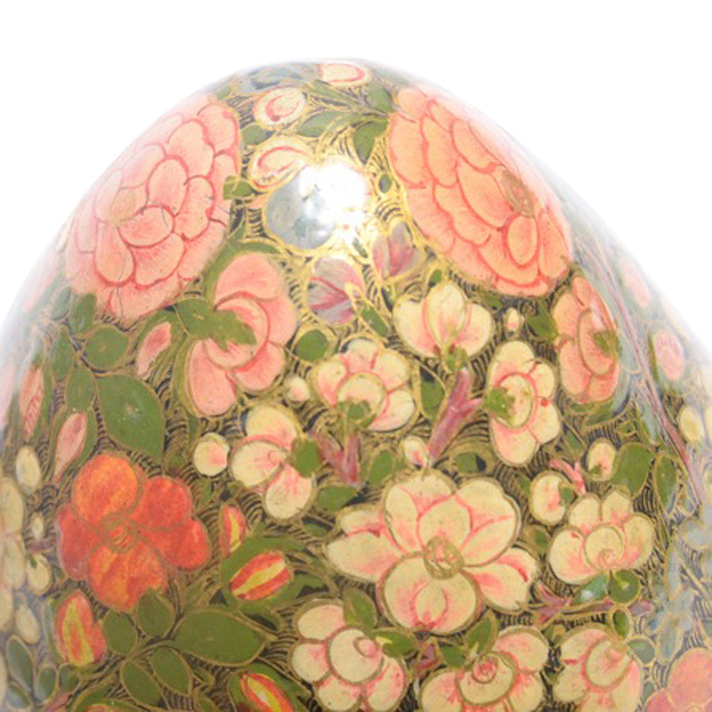 Floral Oval Kashmiri Hand Painted Box