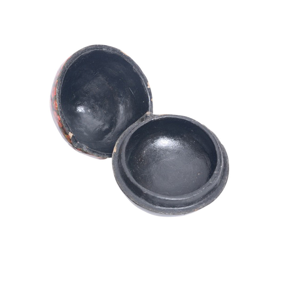 Floral Tear Drop Kashmiri Hand Painted Box
