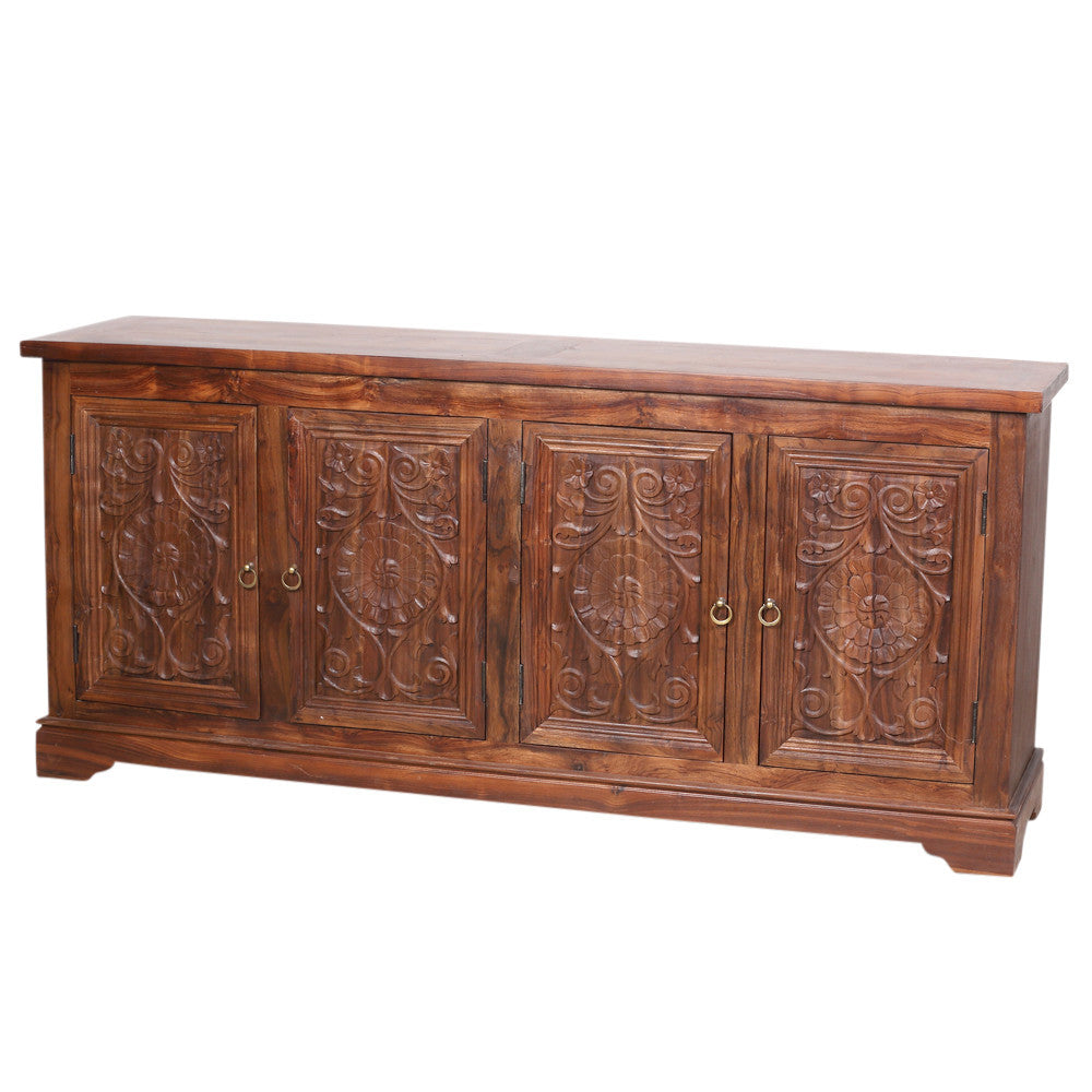 Carved Floral Enfilade