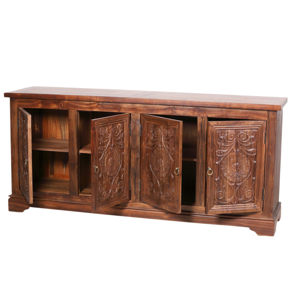 Carved Floral Enfilade