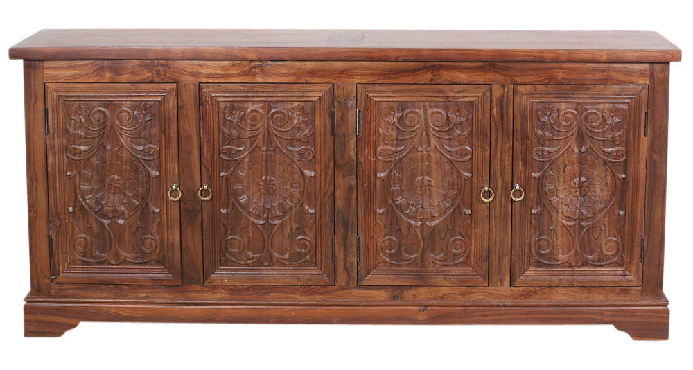 Carved Floral Enfilade