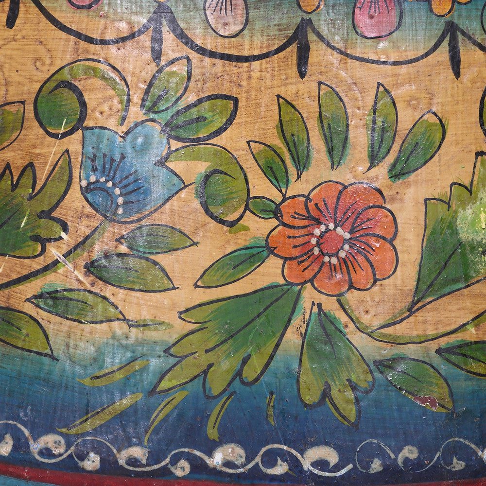 Floral Painted Hanging Container