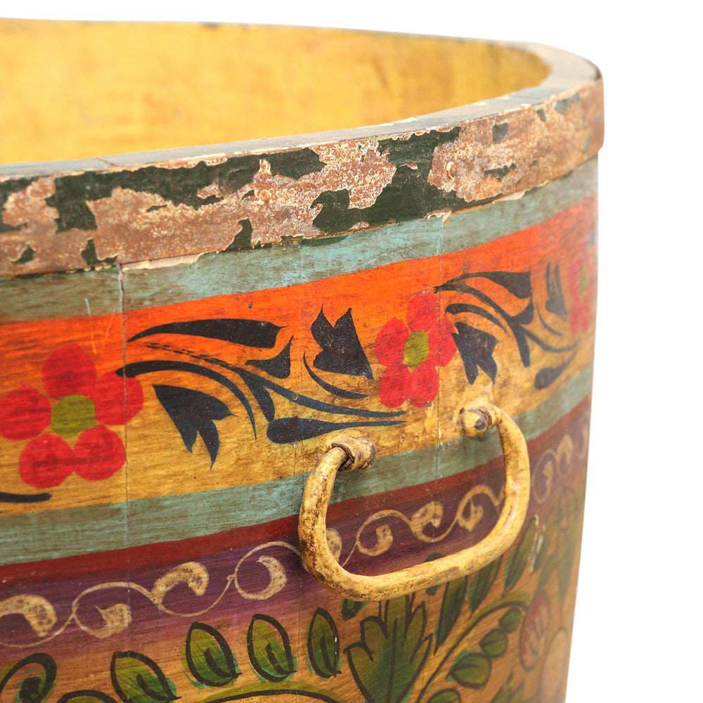 Vintage Hardwood Bucket