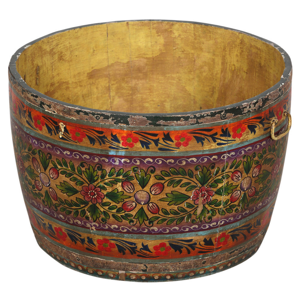 Vintage Hardwood Bucket