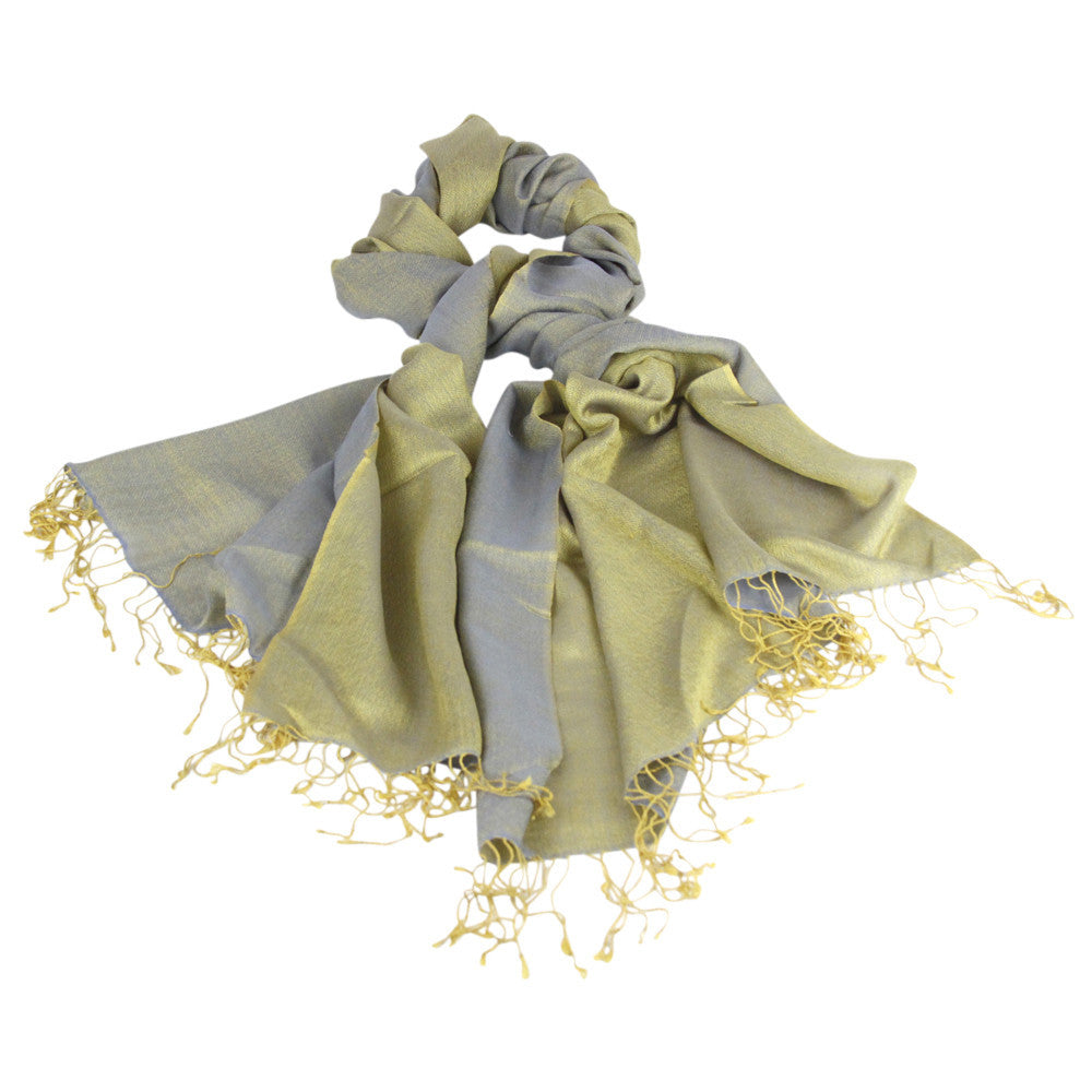 Two-Toned Pashmin Woolen Shawl