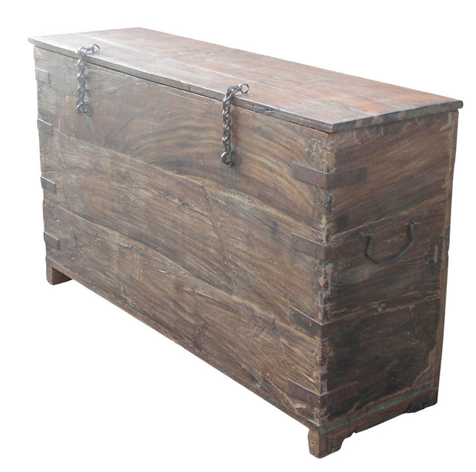 Rustic Indian Coffer