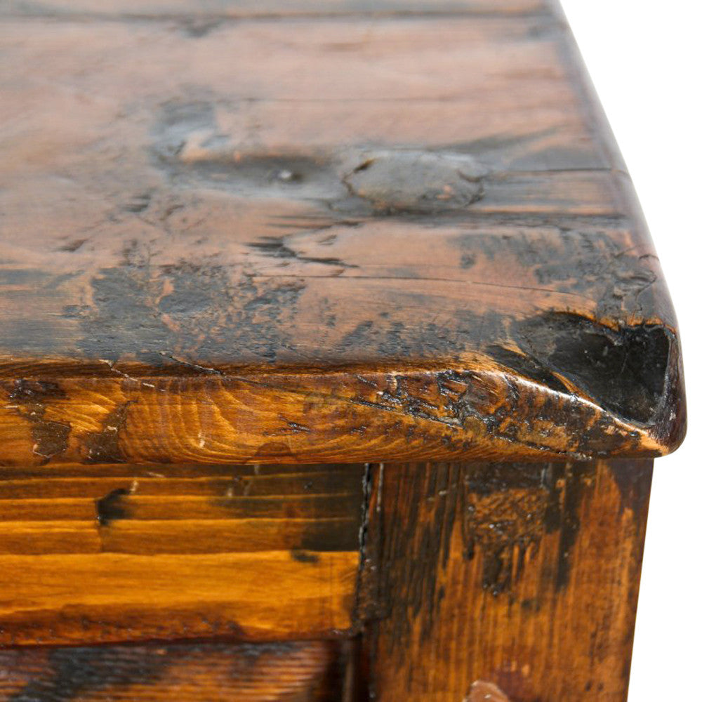 19th Century Painted Monastery Cabinet