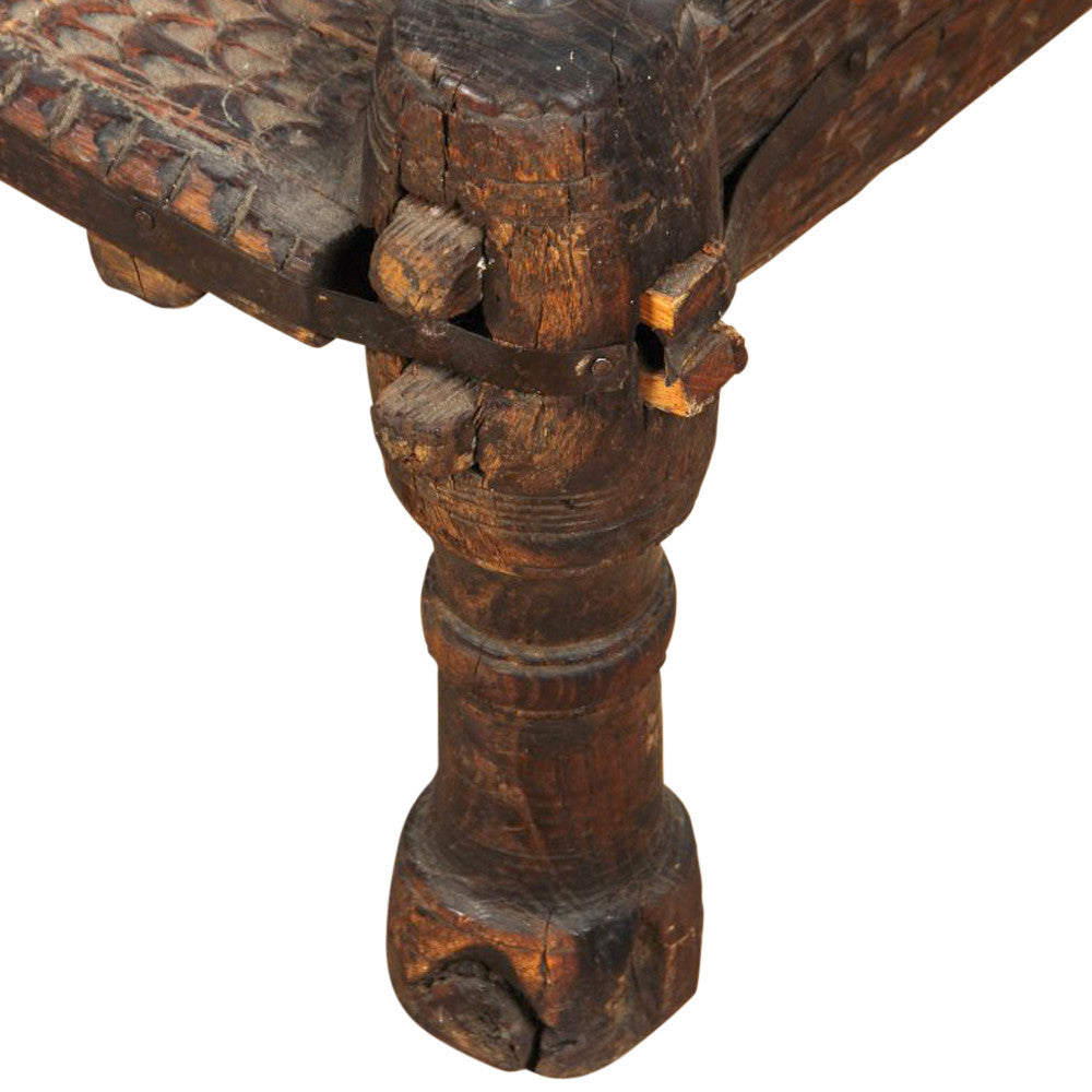 Antique Swat Valley Bed