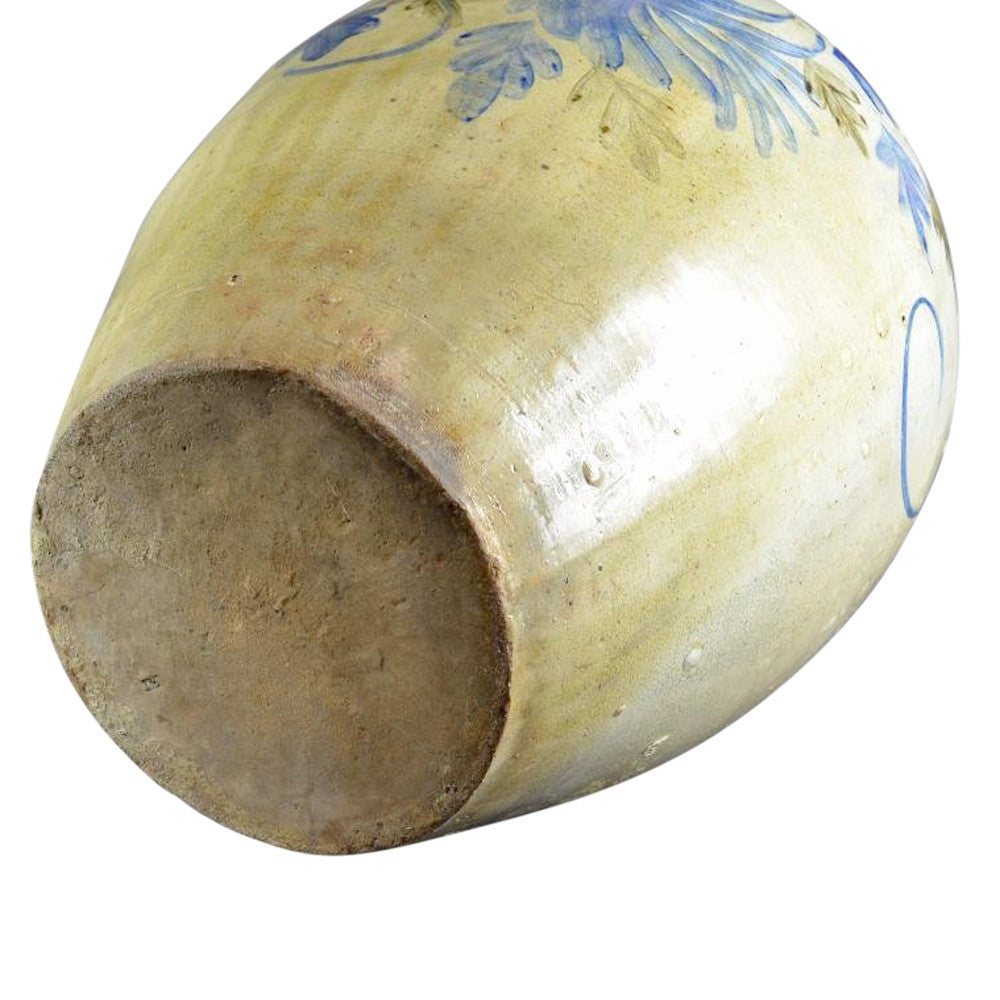 Large Asian Painted Vase
