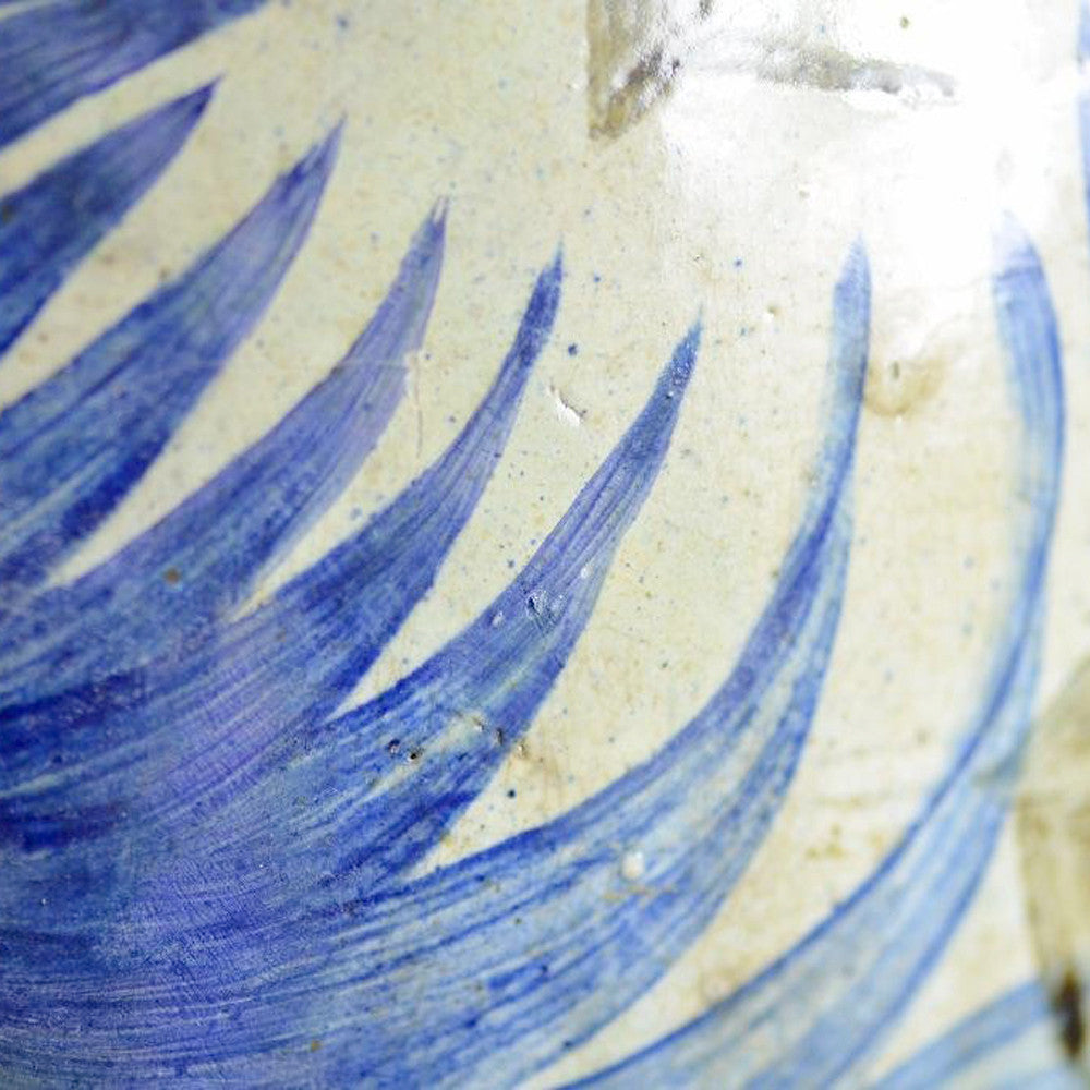 Large Asian Painted Vase
