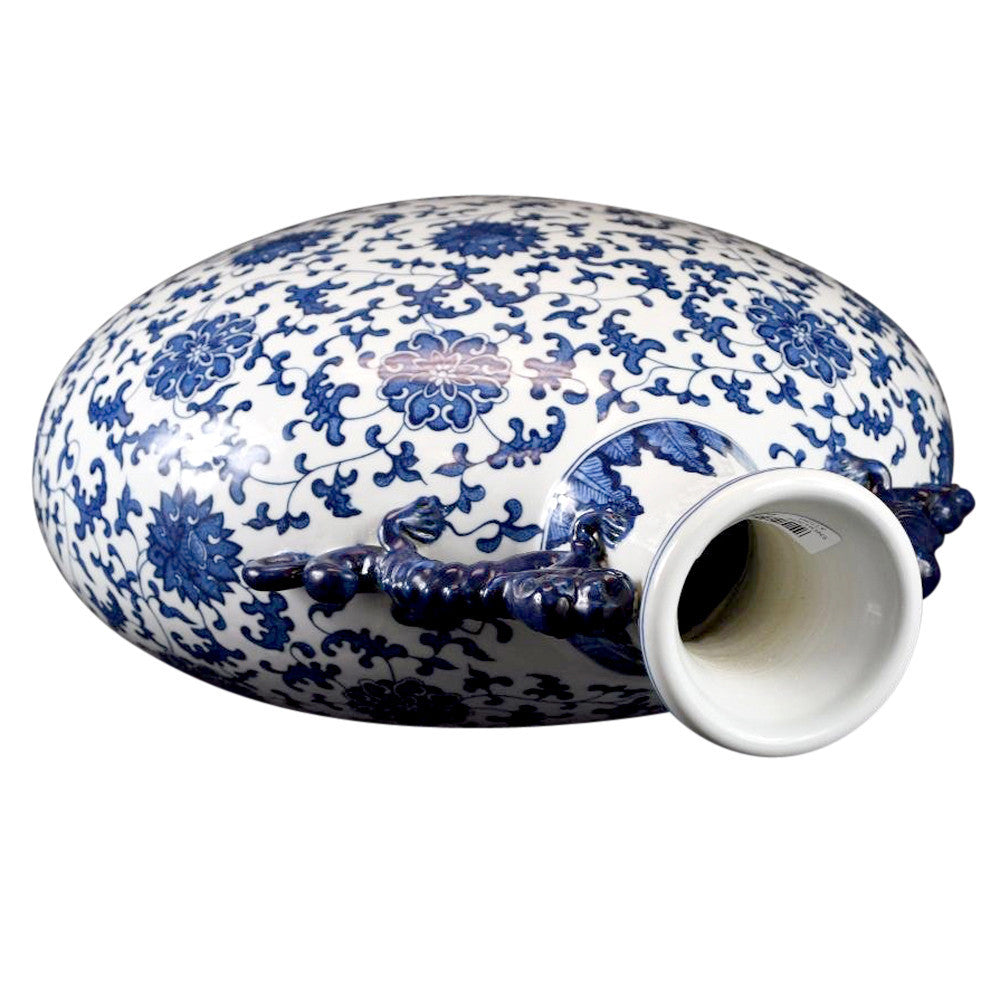 Large Moonflask Dragon Vase