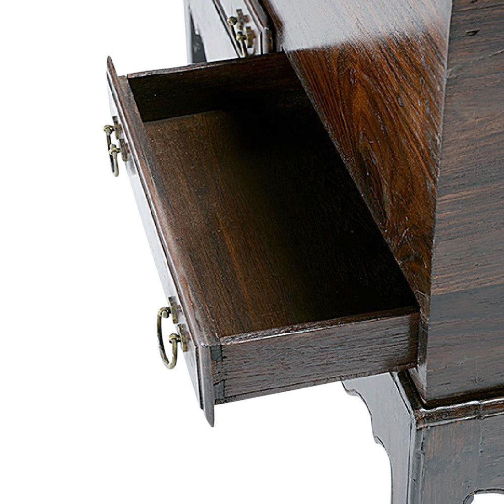 Rosewood Dutch Colonial Trunk On Stand