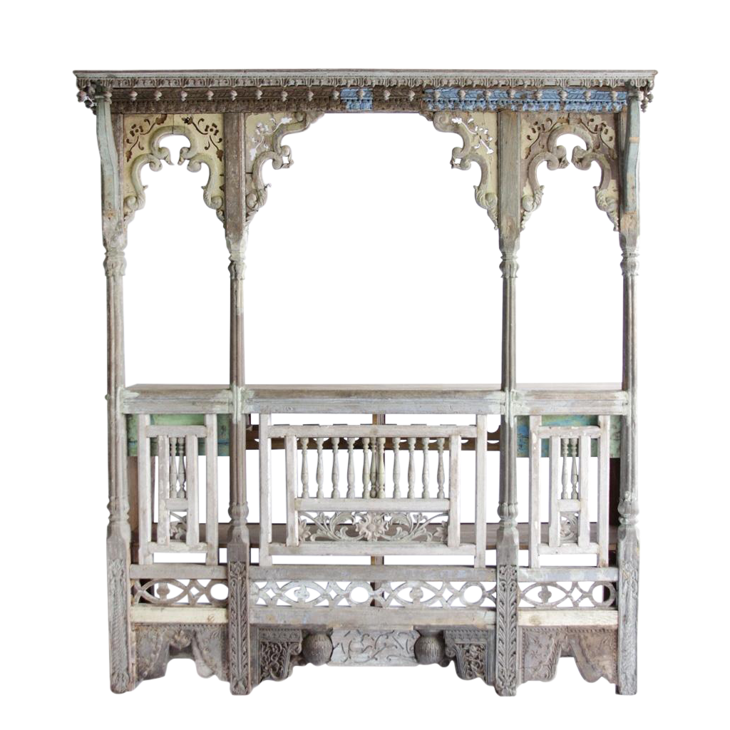 Antique Architectural Carved Fragment Bar
