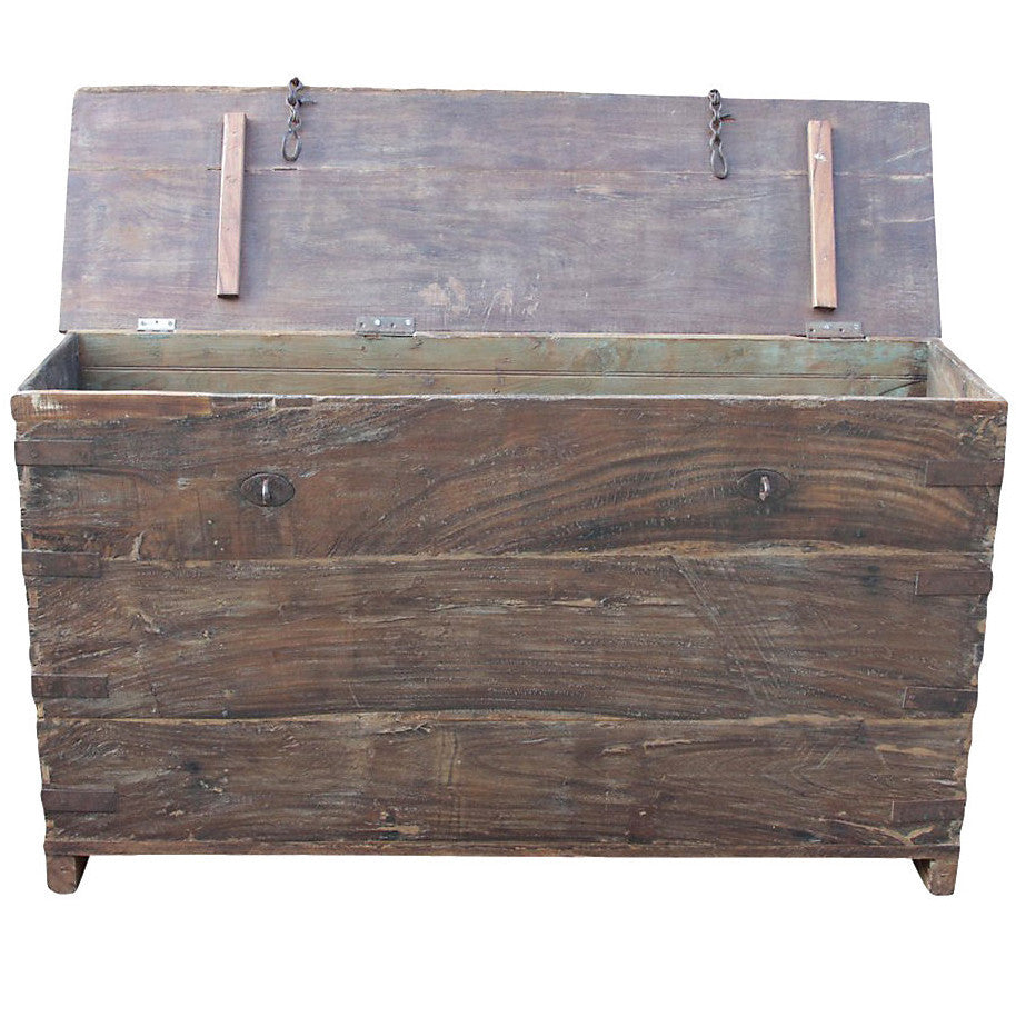 Rustic Indian Coffer