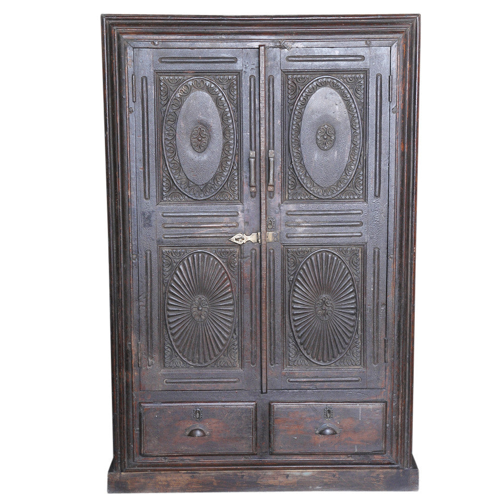 Indo-Portuguese Sunburst Cabinet