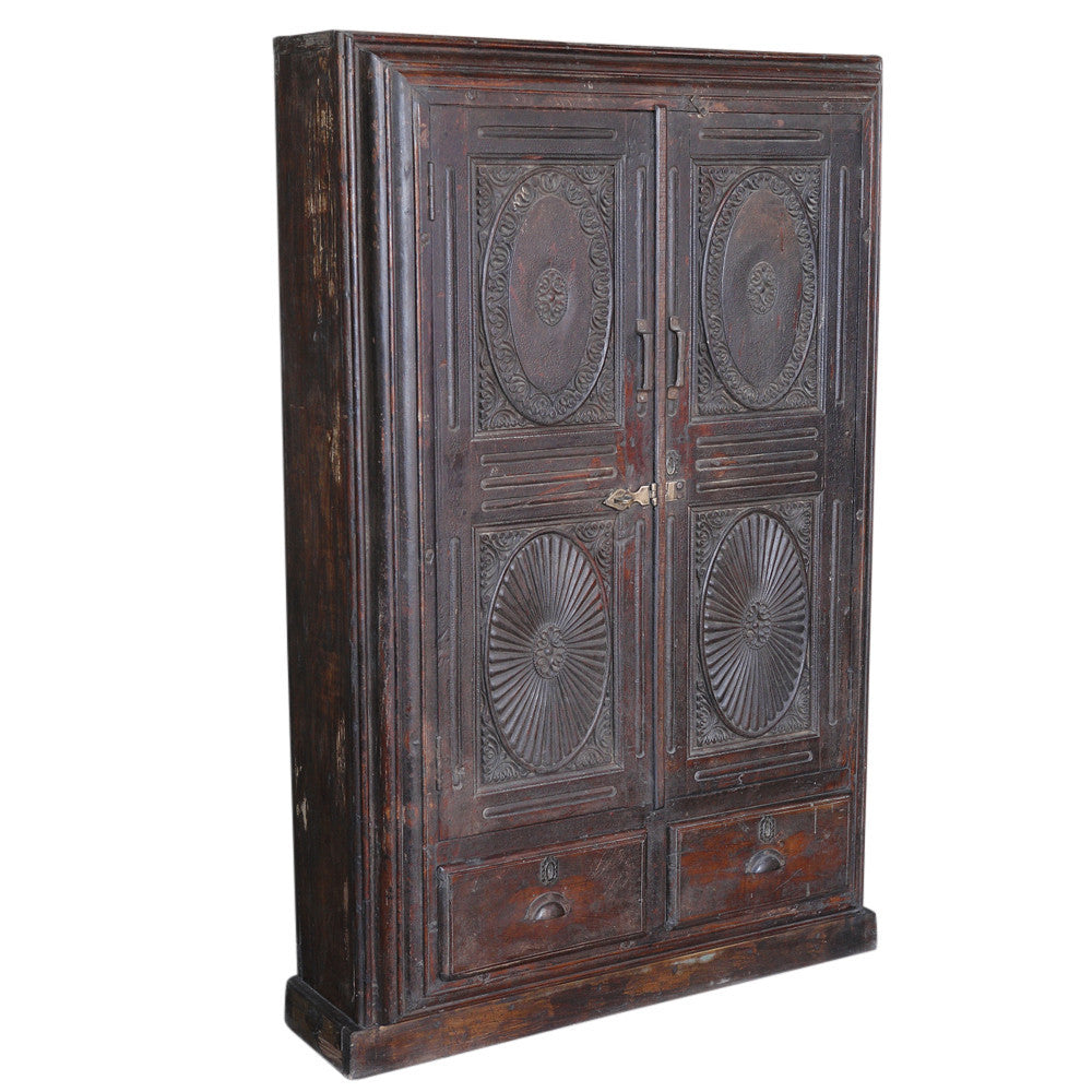 Indo-Portuguese Sunburst Cabinet
