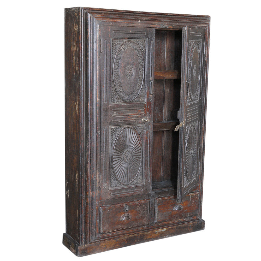 Indo-Portuguese Sunburst Cabinet